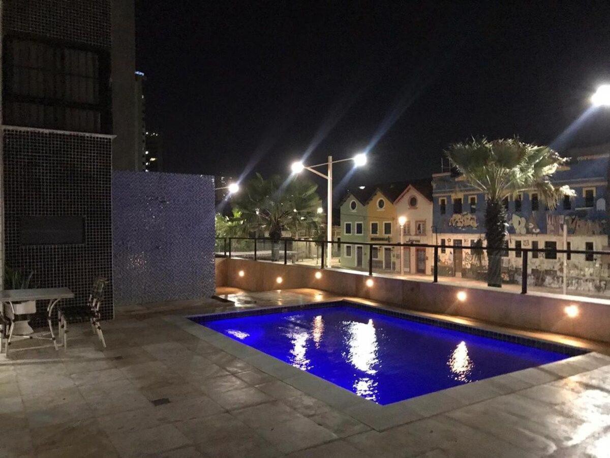 703 Flat Mobiliado Praia De Iracema Форталеза Экстерьер фото